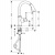 Смеситель для кухни Hansgrohe Talis Classic 14864000, хром Смеситель для кухни Hansgrohe Talis Classic 14864000, хром