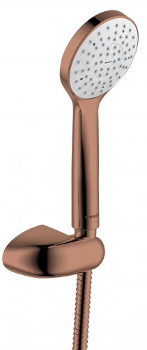 Душевой набор: 100 мм, 1ф, наст. держатель, шланг 1,5м Damixa Eclipse Bronze 914530000