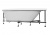 Каркас сварной для акриловой ванны Aquanet Augusta 170x90 R/L Каркас сварной для акриловой ванны Aquanet Augusta 170x90 R/L