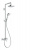 Душевая система Hansgrohe Croma Select S 180 Showerpipe 27255400, белый/хром