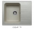 Кухонная мойка Polygran F-07 серый, 61х50х20 Кухонная мойка Polygran F-07 серый, 61х50х20