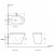 Подвесной унитаз Aquanet Rimless CETUS-W BL-102N-WHT Подвесной унитаз Aquanet Rimless CETUS-W BL-102N-WHT