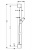Штанга для душа Hansgrohe Croma 100 Unica 27610000, хром Штанга для душа Hansgrohe Croma 100 Unica 27610000, хром