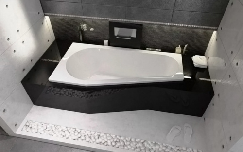 Акриловая ванна Riho Delta 160x80 BB8200500000000, правая