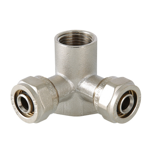 Водорозетка обжимная Valtec Valtec проходная 20х1/2"