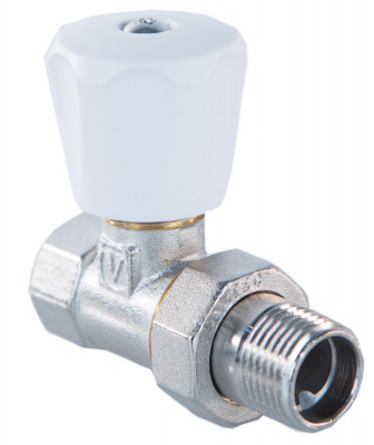 Клапан ручной Valtec прямой 3/4" (компактный)