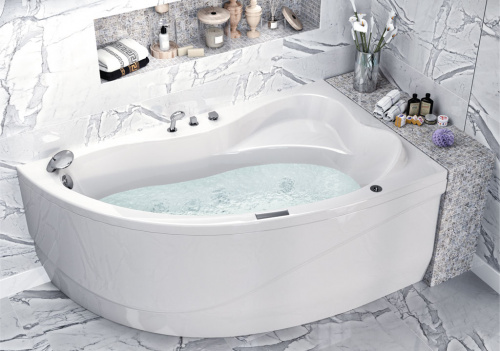 Акриловая ванна Aquanet Atlanta 150x90 R