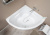 Акриловая ванна Aquanet Flores 150x150 Акриловая ванна Aquanet Flores 150x150