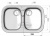 Кухонная мойка Polygran F-150 черный, 80х50х20 Кухонная мойка Polygran F-150 черный, 80х50х20