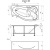Акриловая ванна 1MarKa Gracia 160x95 L Акриловая ванна 1MarKa Gracia 160x95 L