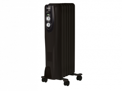 Радиатор масляный Ballu Classic black BOH/CL-07BRN 1500 black, 7 секций