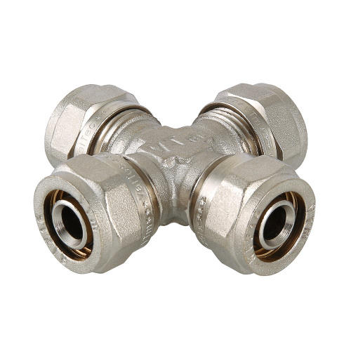 Крестовина обжимная Valtec 26х16х26х16