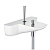 Смеситель для ванной Hansgrohe PuraVida 15472400, белый/хром