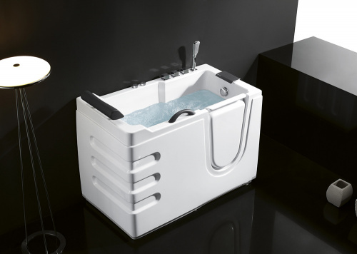 Акриловая ванна ABBER AB9000 B R 130х70х93 белый