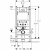 Инсталляция для унитаза Geberit Duofix Plattenbau 458.122.21.1, хром Инсталляция для унитаза Geberit Duofix Plattenbau 458.122.21.1, хром