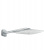 Верхний душ Hansgrohe PuraVida 400 1jet с держателем 27437400. белый/хром Верхний душ Hansgrohe PuraVida 400 1jet с держателем 27437400. белый/хром