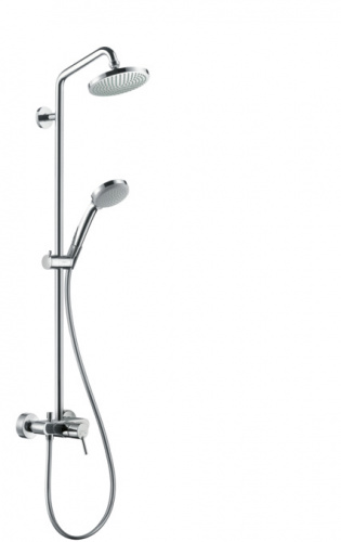 Душевая система Hansgrohe Croma 100 Showerpipe 27154000 хром