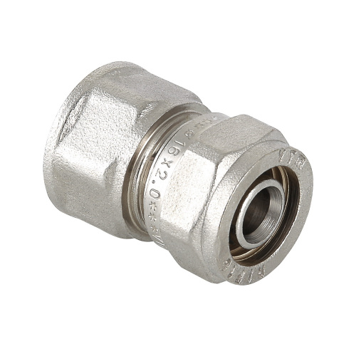 Соединитель обжимной Valtec 16х1/2" ВН