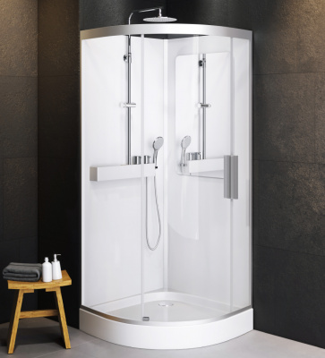 W80C-016-090MTA Like, душевая кабина без гидромассажа, 90х90