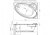 Акриловая ванна Aquanet Mayorca 150x100 R Акриловая ванна Aquanet Mayorca 150x100 R