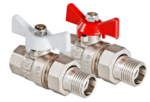 Кран шаровый Valtec Base с полусгоном 1 1/4" ВН-НР