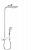 Душевая система Hansgrohe RaindanceSelect E 360 Showerpipe 1 jet 27288400, белый/хром