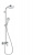 Душевая система Hansgrohe Crometta 160 Showerpipe 27266400, белый/хром