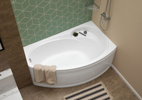 Акриловая ванна Aquanet Jersey 170x90 R