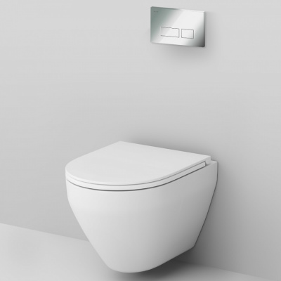 Комплект: инсталляция с унитазом и клавишей AM.PM Spirit 2.0 IS47051.701700