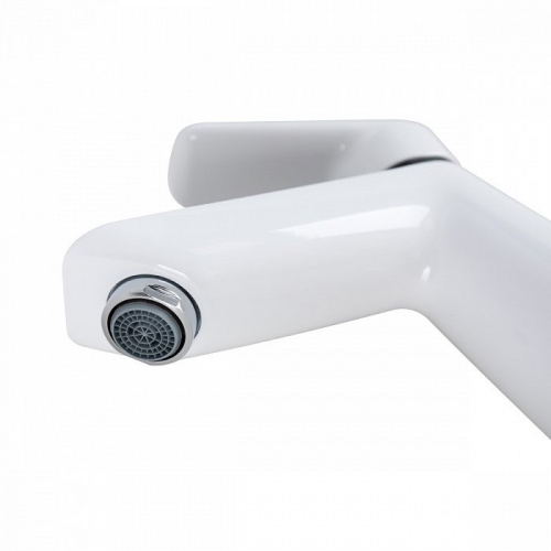 Смеситель для умывальника Iddis Cloud CLOSB00i01, белый/хром
