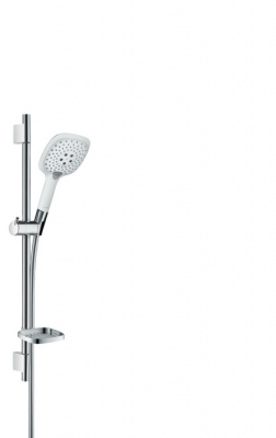 Душевой гарнитур Hansgrohe Raindance Select E 150 3jet 65 см. 27856400, белый/хром