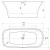Акриловая ванна Aquanet Pleasure 150x72 Акриловая ванна Aquanet Pleasure 150x72