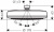 Верхний душ Hansgrohe Crometta 160 1jet 26576400, белый/хром Верхний душ Hansgrohe Crometta 160 1jet 26576400, белый/хром