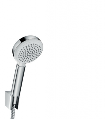 Душевой гарнитур Hansgrohe Crometta 100 1jet 160 см. 26665400, белый/хром