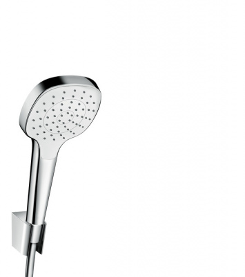 Душевой гарнитур Hansgrohe Croma Select 1jet 125 см. 26424400, белый/хром