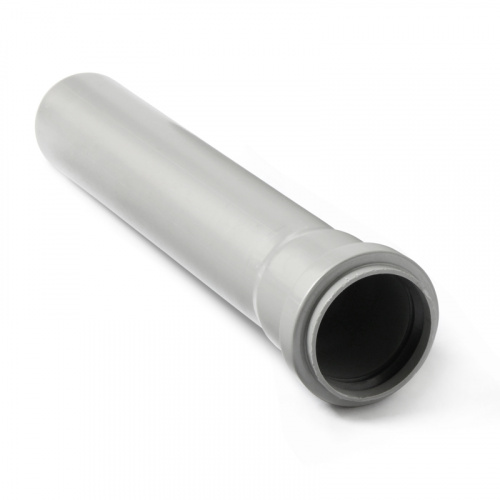 Труба канализационная внутренняя Polytron Comfort 110x500, серый